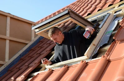 Pose de fenêtres de toit Velux à Bellebat